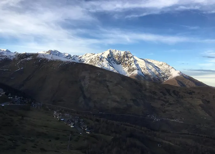 Sur Pistes Direct Face Rassemblement Ecoles De Skis Classe 3 Etoiles 4 Couchages Cosy Διαμέρισμα Saint-Lary-Soulan